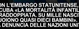 Lettera aperta / Da Cuba una donna denuncia il crimine che nessuno vuole vedere. Il pianto dei bambini, la morte degli anziani